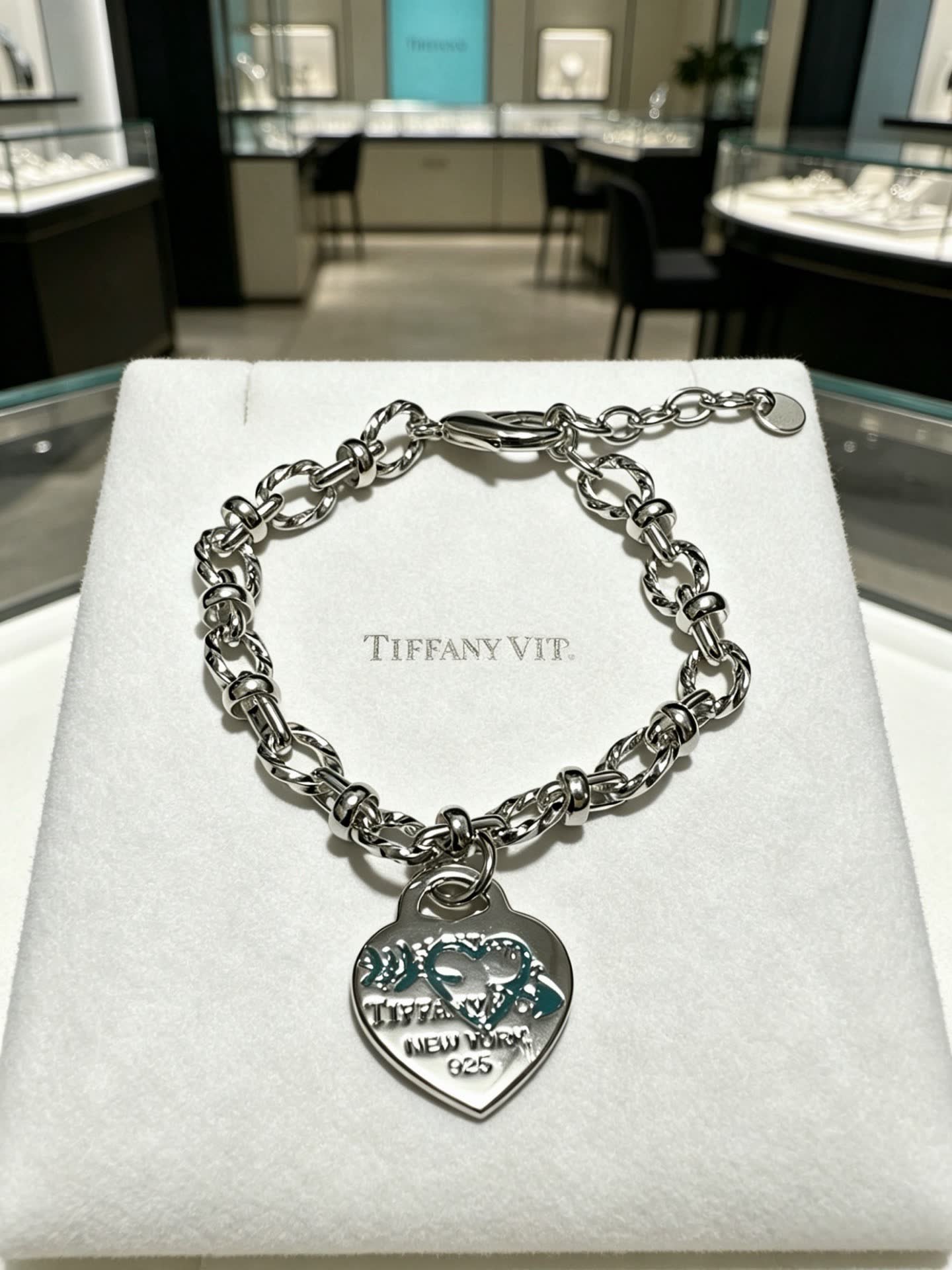 Tiffany & Co. Heart Tag Bracelet